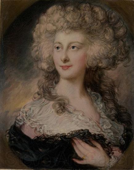 unknow artist Portrait of Anne Elizabeth Cholmley France oil painting art
